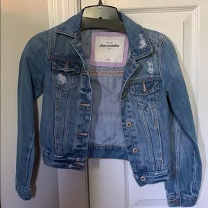 Abercrombie kids jean jacket